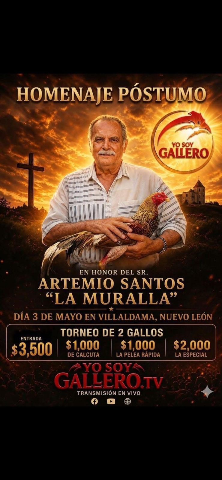 TORNEO EN HOMENAJE POSTUMO AL SR ARTEMIO SANTOS