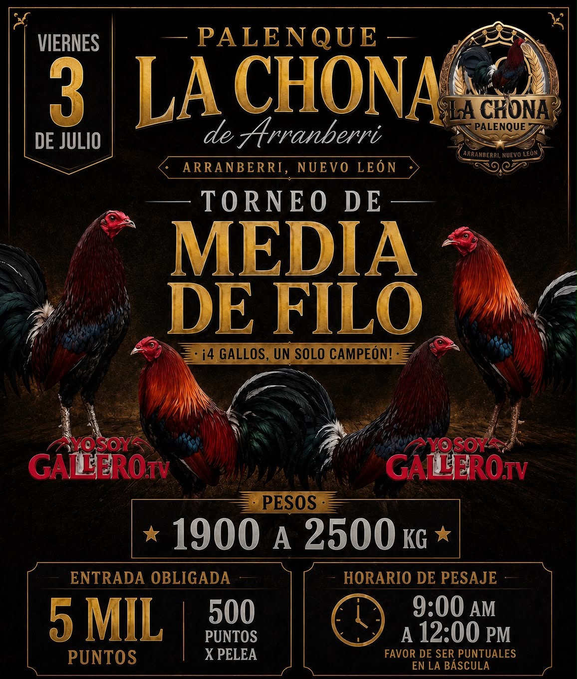 Torneo de 1/4 de Filo